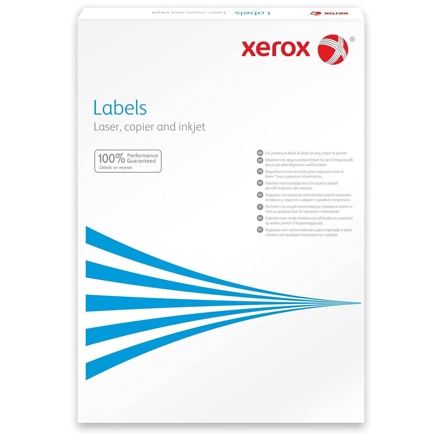 Etichete 18/A4 63.5*46.6mm Colturi Rotunde 100/Top Xerox