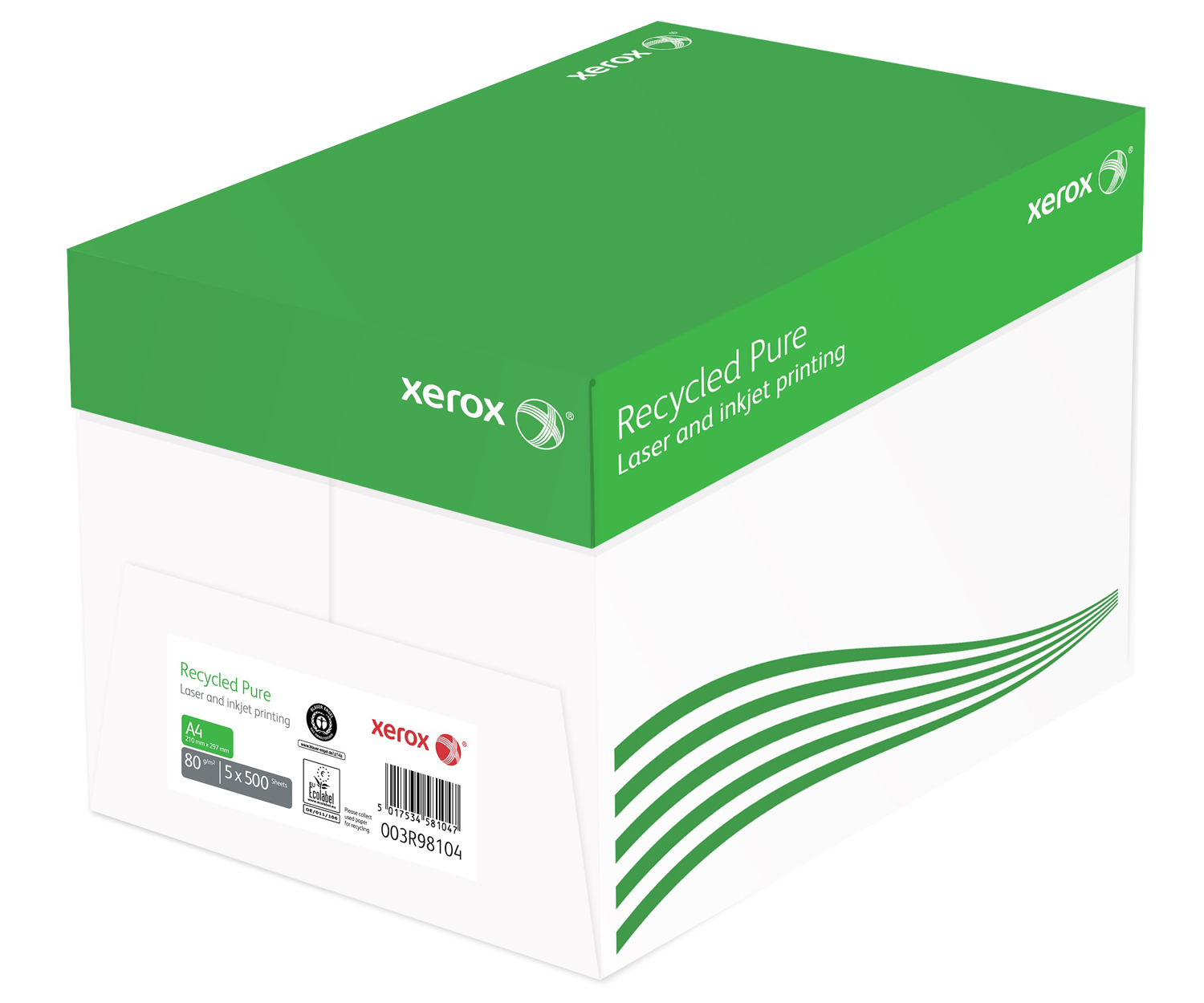Hartie Copiator A4 Recycled Pure 80g 500/Top Xerox