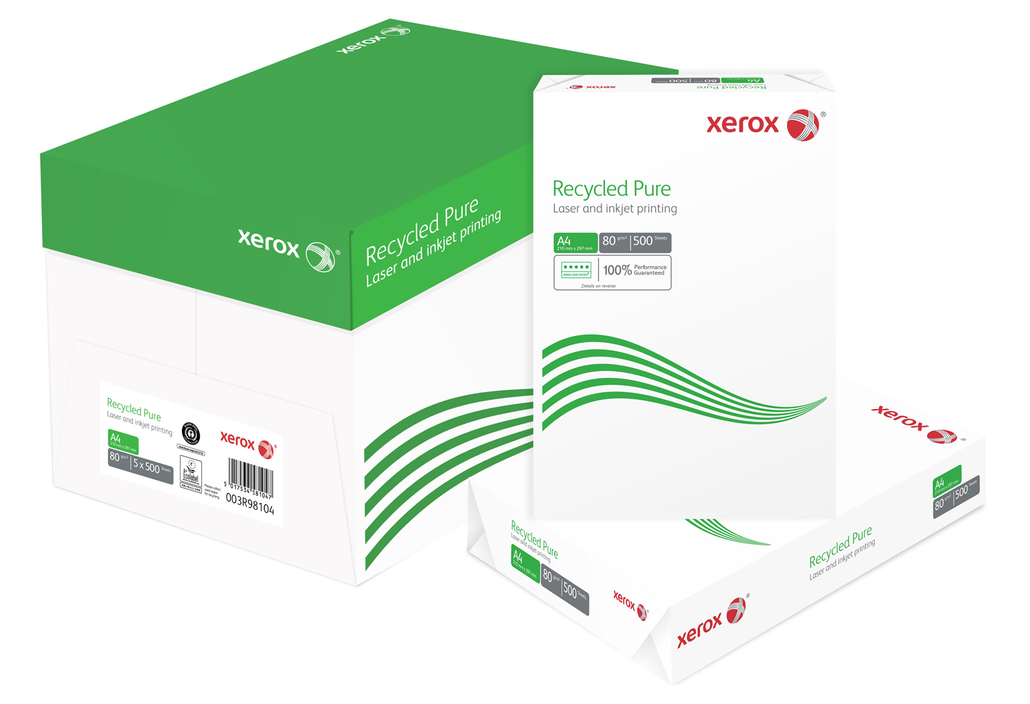Hartie Copiator A4 Recycled Pure 80g 500/Top Xerox
