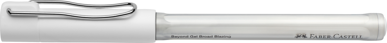 Pix Cu Gel 1.0mm Beyond Alb Faber-Castell