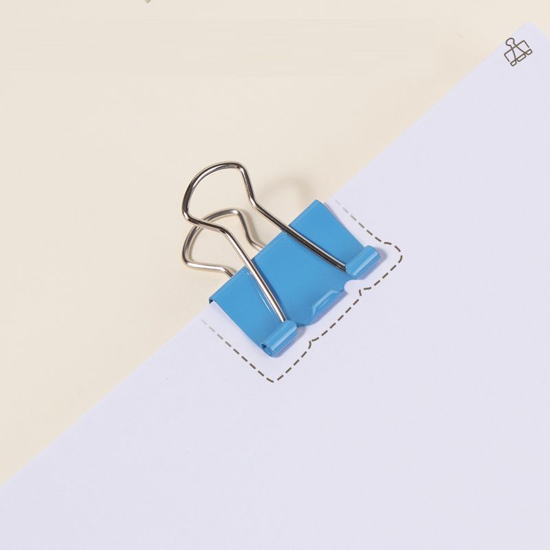 Clips Hartie 25mm Color 12 Buc/Cut Deli