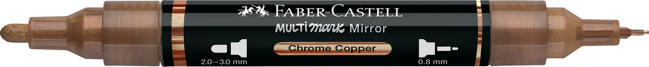 Marker Acrilic Multimark Cul. 552 Cupru Efect Oglinda Faber-Castell