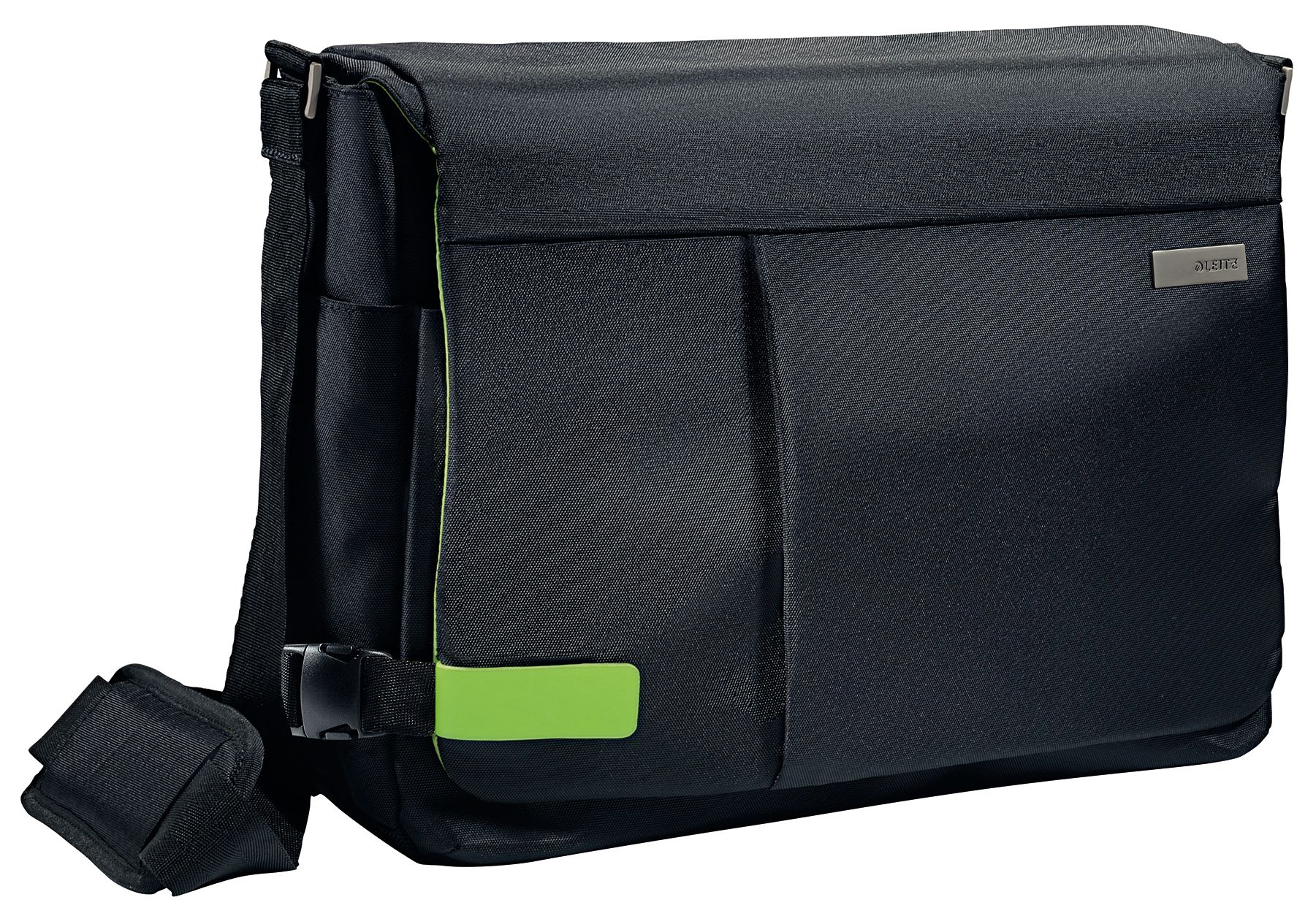 Geanta De Umar Comp Laptop 15.6'' Neagra Messenger Leitz