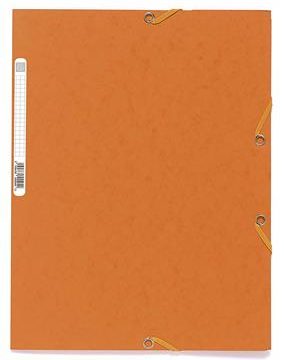 Mapa Carton Cu Elastic 400g Portocalie Exacompta