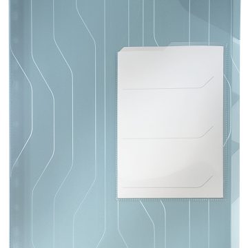 Mapa Plastic 3*20 Coli Albastra 3 Separatoare Comb Jumbo Leitz