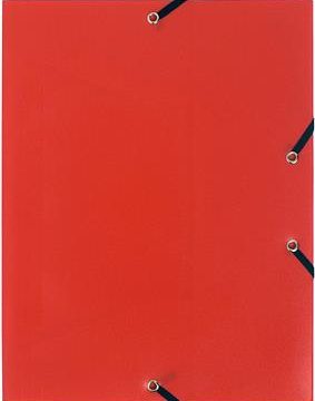 Mapa Plastic Cu Elastic A4 Rosu Exacompta