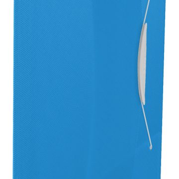 Mapa Plastic Cu Elastic Albastra Vivida Esselte