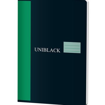 Caiet A4 60 File Dictando Coperta Verde Uniblack Pigna