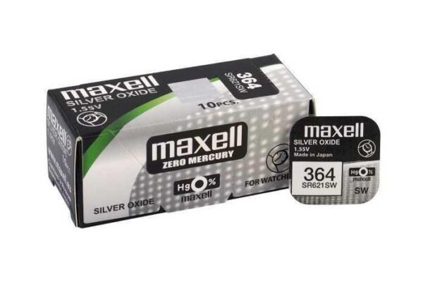 Baterii V364 Ag1 Sr621Sw 1.55V Blister Maxell