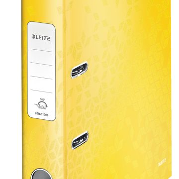Biblioraft Plastifiat 5.2cm 180Grade Galben Wow Leitz