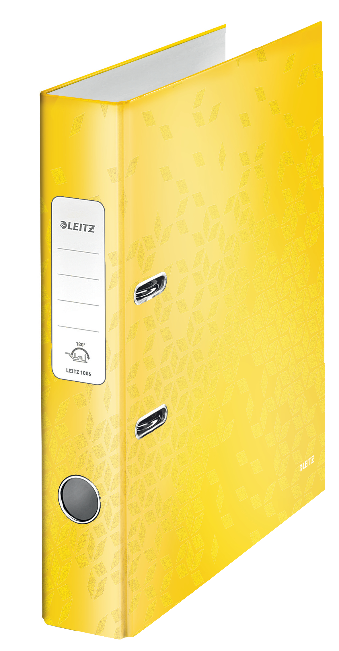 Biblioraft Plastifiat 5.2cm 180Grade Galben Wow Leitz