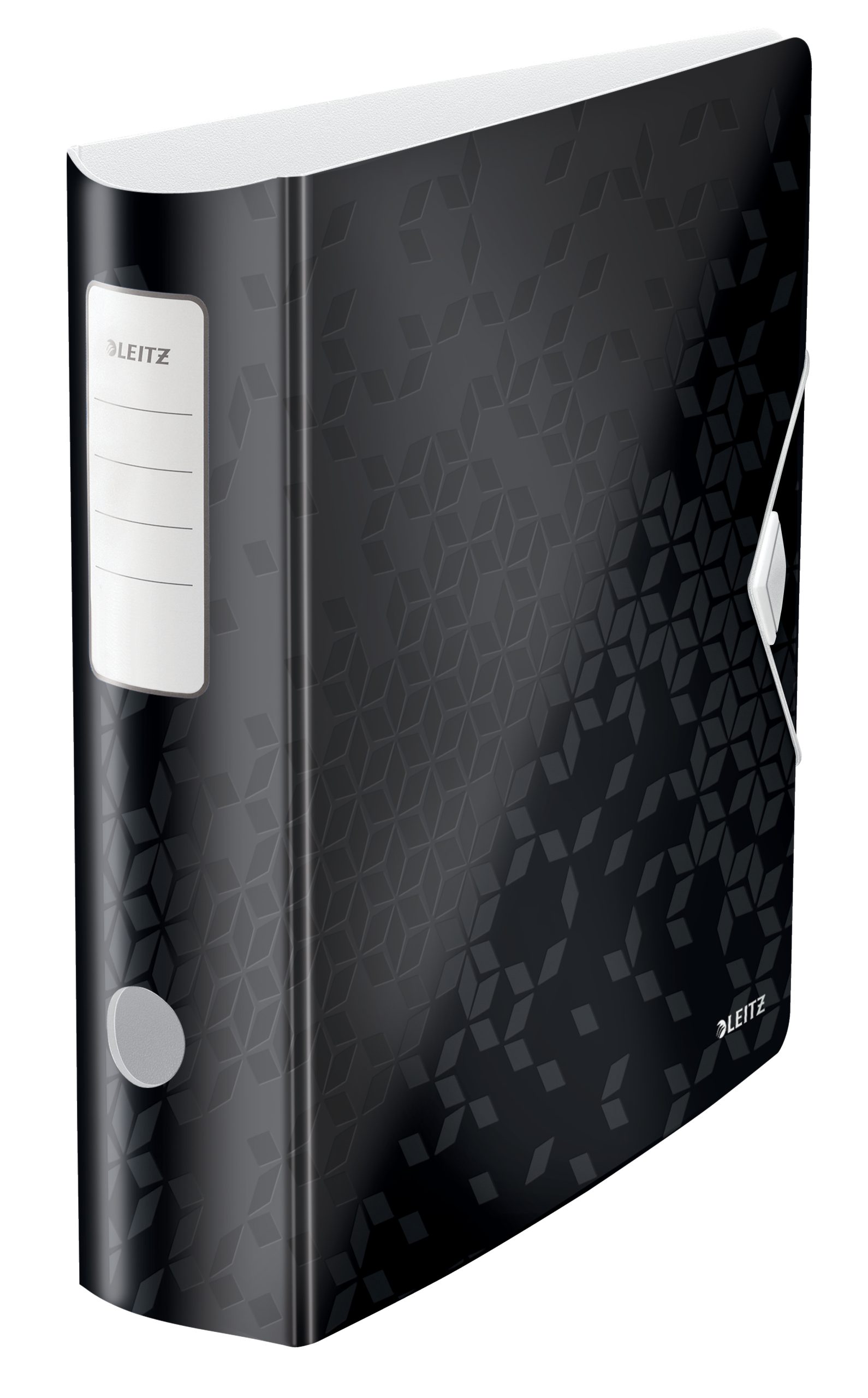 Biblioraft Plastifiat 8.2cm 180Grade Negru Active Wow Leitz