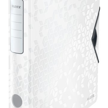 Biblioraft Plastifiat 6.5cm 180Grade Alb Active Wow Leitz