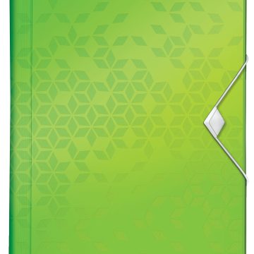 Mapa Plastic 6 Compartimente Verde Tip Proiect Wow Leitz