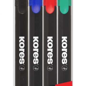 Marker Permanent Set 4 1mm Kores