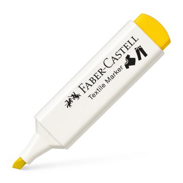 Marker Textil Galben Faber-Castell