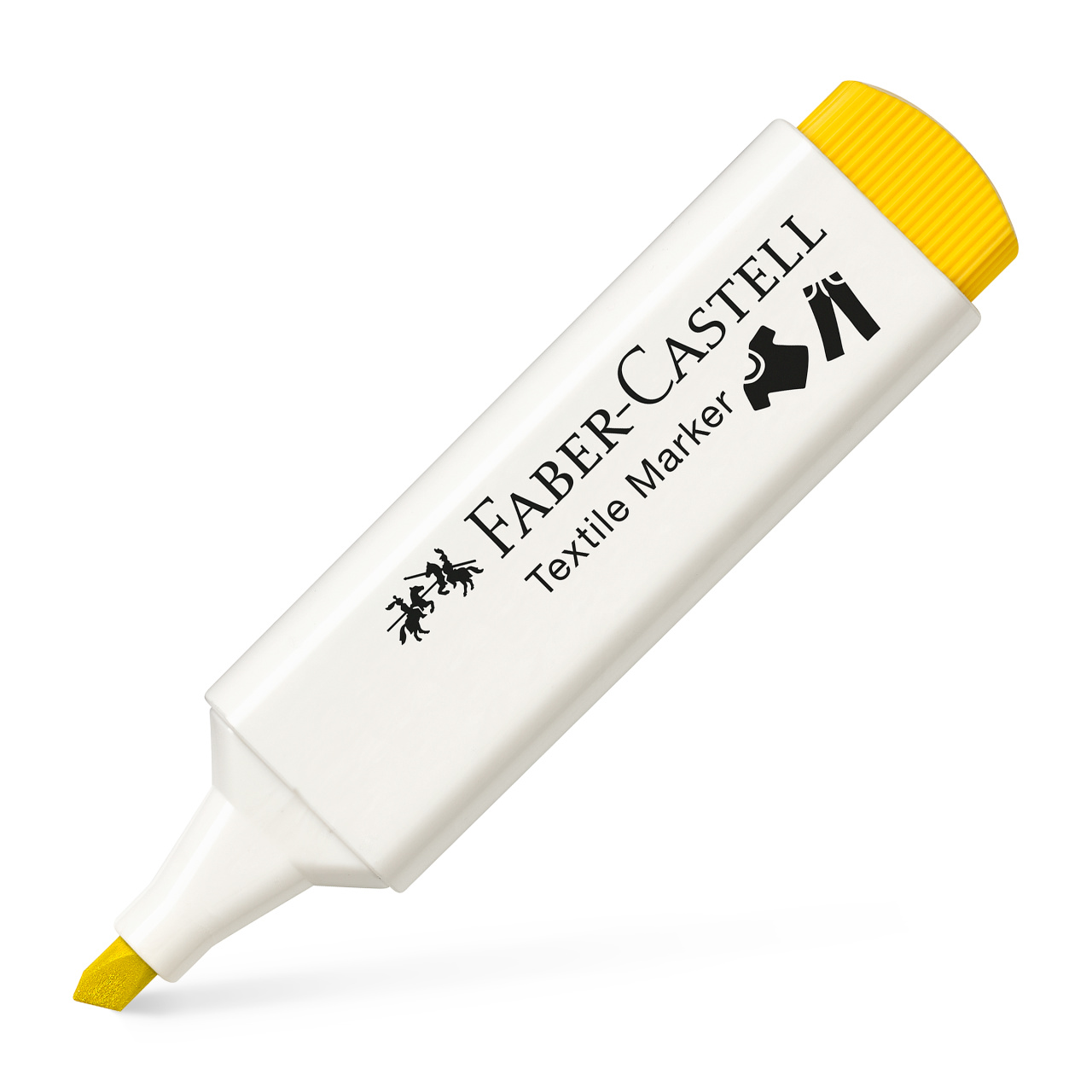 Marker Textil Galben Faber-Castell