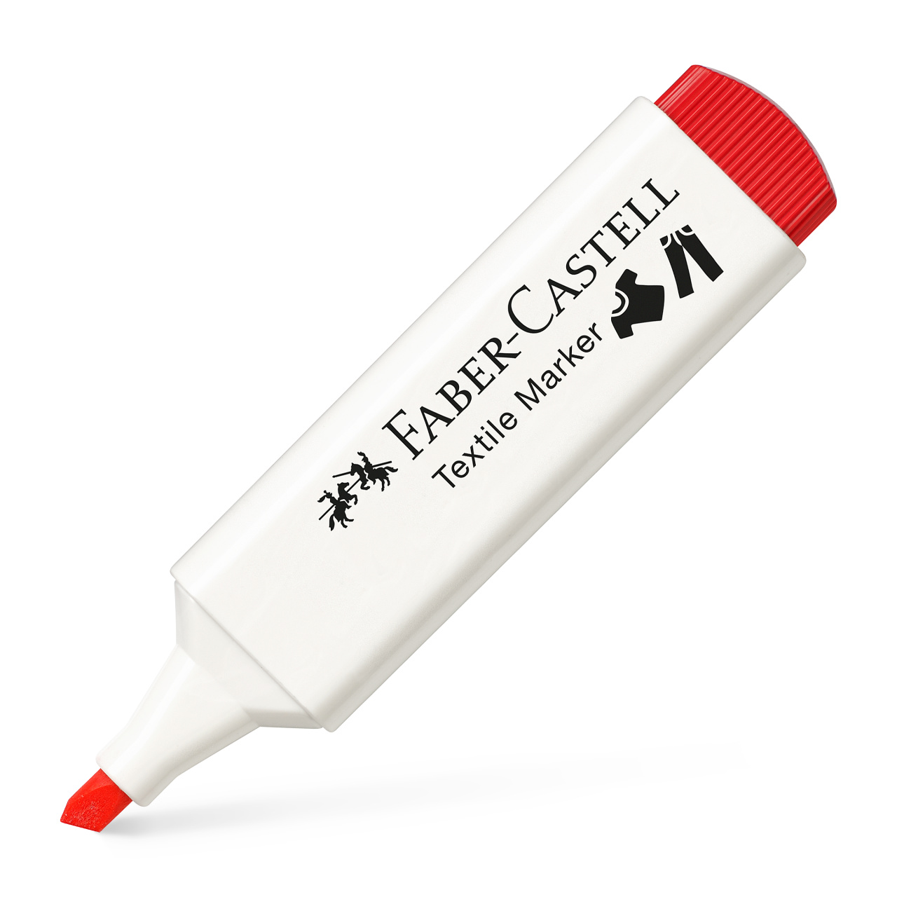 Marker Textil Rosu Faber-Castell