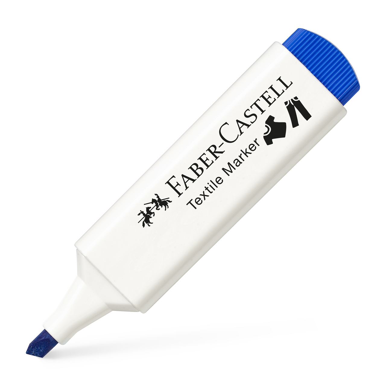 Marker Textil Albastru Faber-Castell