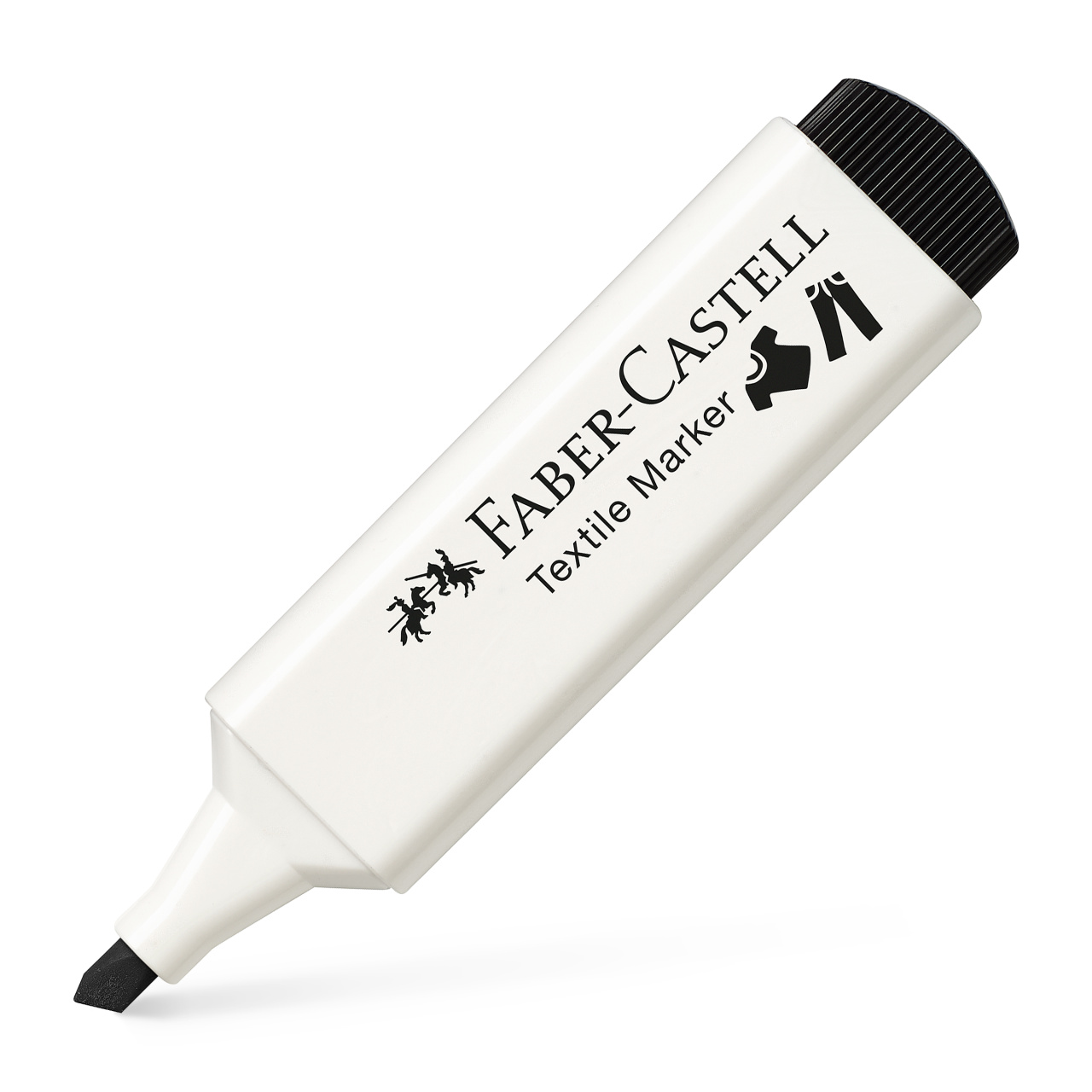 Marker Textil Negru Faber-Castell