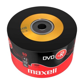 Dvd-R 50/Set 4.7Gb 16X Shrink Maxell