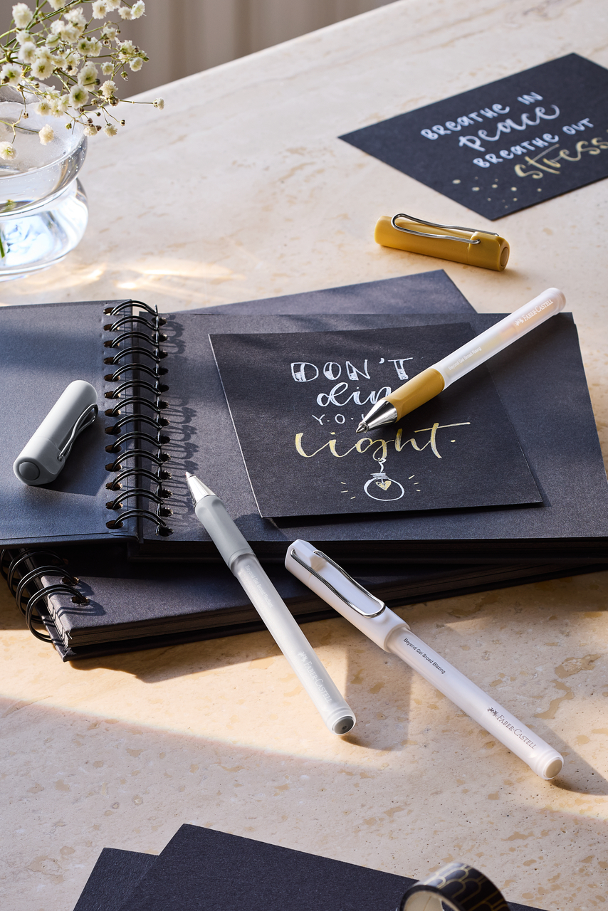 Pix Cu Gel 1.0mm Beyond Auriu Faber-Castell
