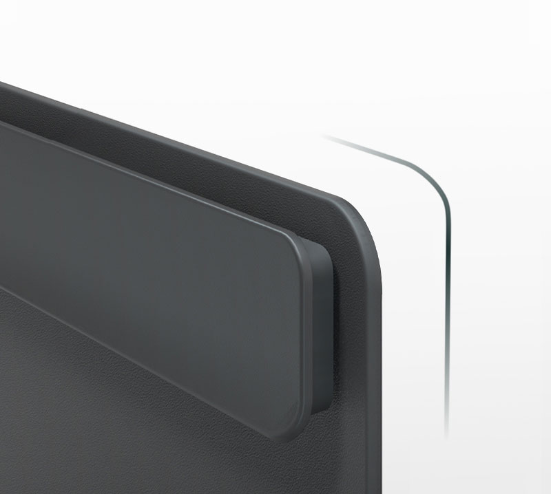 Clipboard Simplu Cu Suport Vertical Negru Nusign Deli