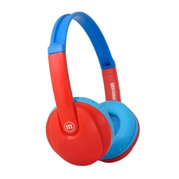 Casti Fara Fir Bluetooth Hp-Bt350 Kidz Turcoaz/Rosu Maxell