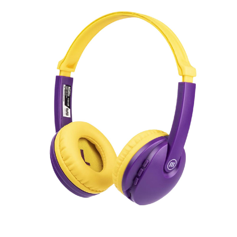 Casti Fara Fir Bluetooth Hp-Bt350 Kidz Violet/Galben Maxell