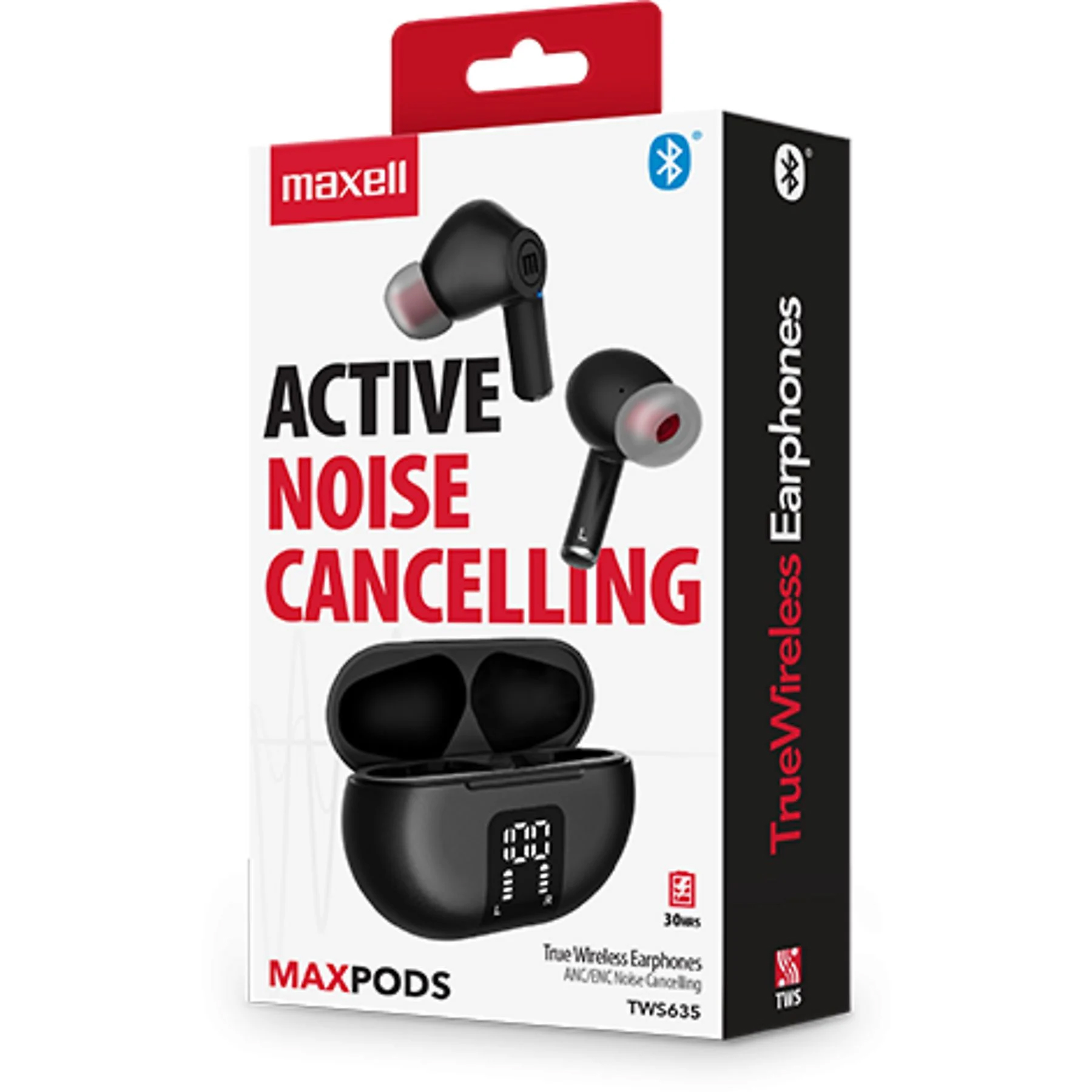 Casti Fara Fir Bluetooth Tws Maxpods Tip Earbuds Negre Maxell