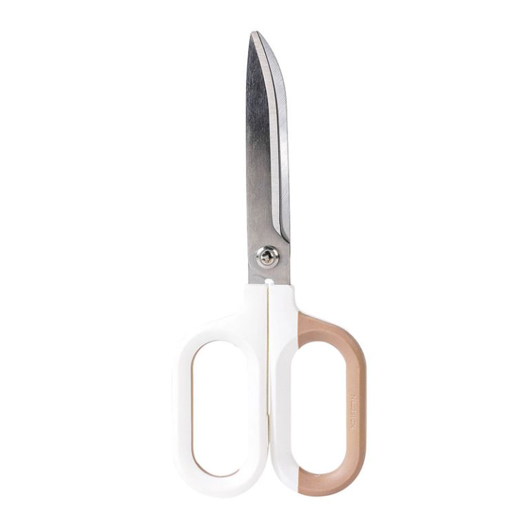 Foarfeca Birou 18cm Bicolora Alb-Crem Nusign Deli
