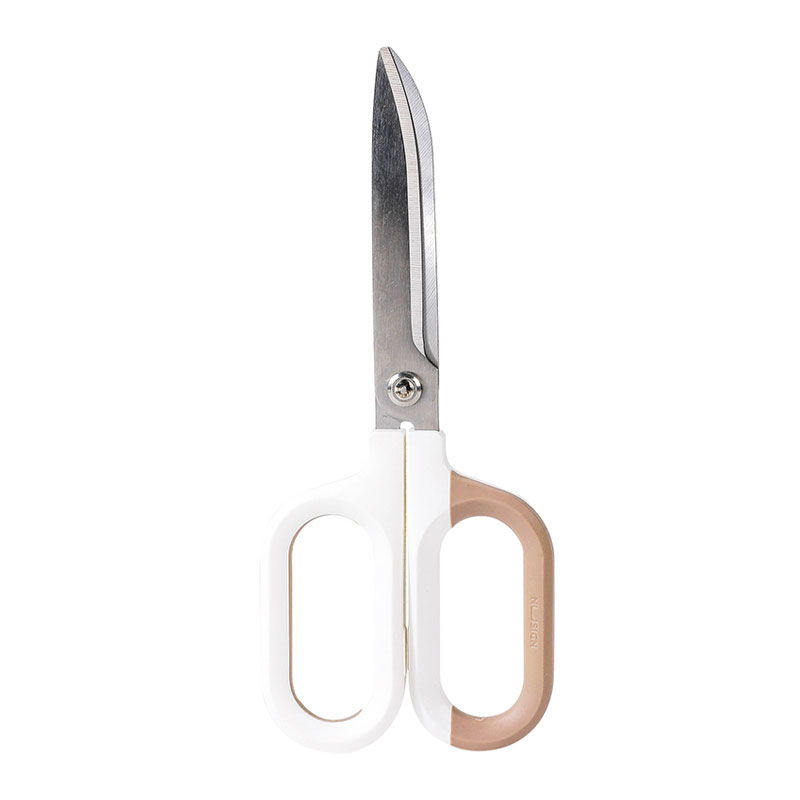 Foarfeca Birou 18cm Bicolora Alb-Crem Nusign Deli
