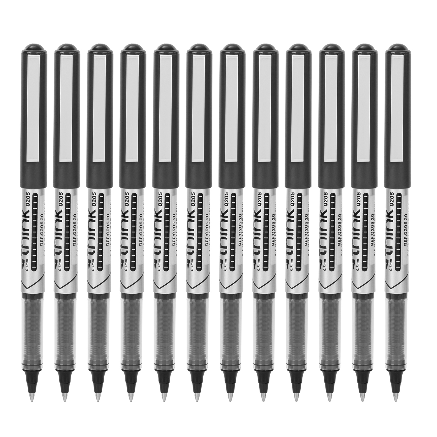 Roller Free Ink 0.7mm Negru Think Deli