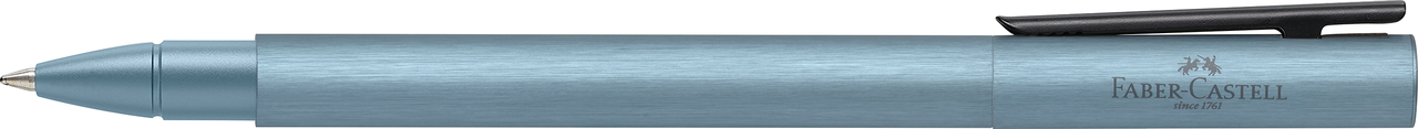 Roller Neo Slim Aluminium Bleu Serenity Faber-Castell