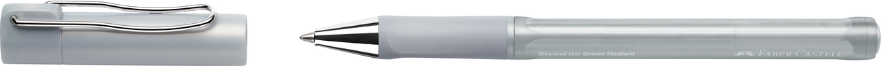Pix Cu Gel 1.0mm Beyond Argintiu Faber-Castell