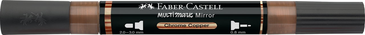 Marker Acrilic Multimark Cul. 552 Cupru Efect Oglinda Faber-Castell