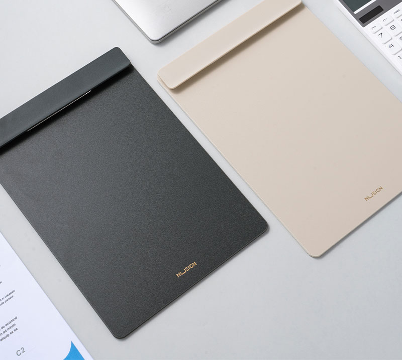 Clipboard Simplu Cu Suport Vertical Gri Nusign Deli