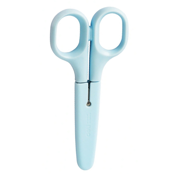 Foarfeca Scolara 12.2cm Cu Protectie Plastic Macarons Deli