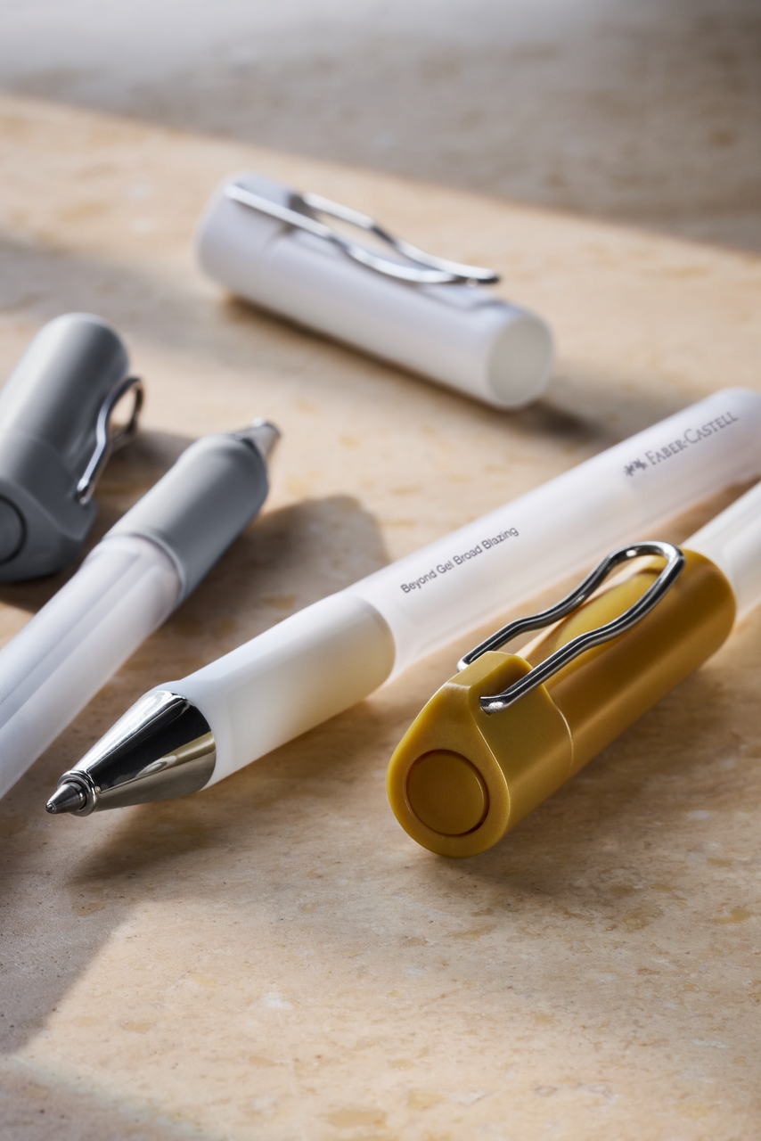 Pix Cu Gel 1.0mm Beyond Alb Faber-Castell