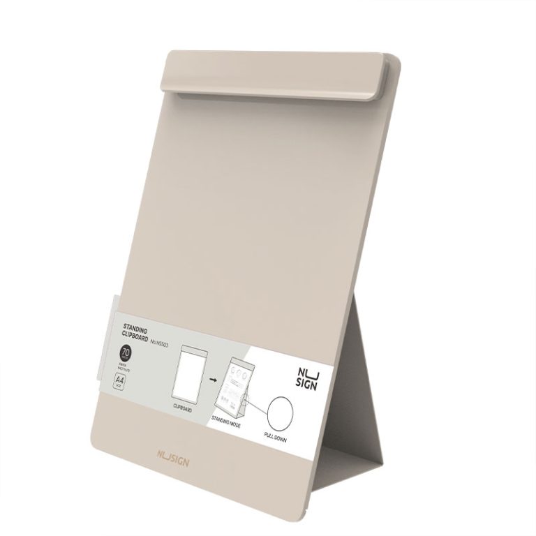 Clipboard Simplu Cu Suport Vertical Gri Nusign Deli