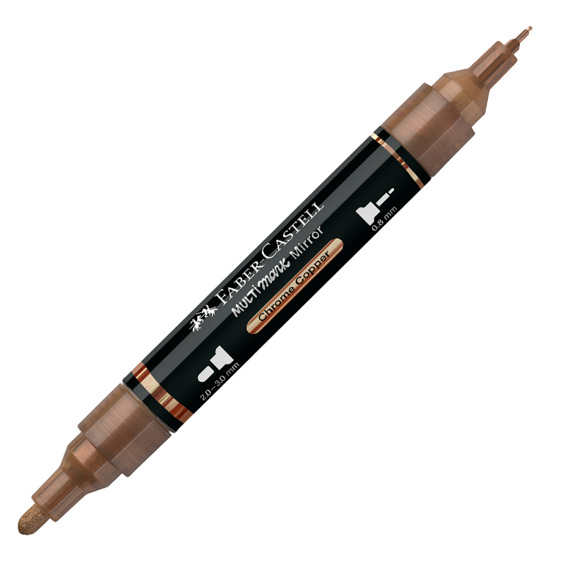 Marker Acrilic Multimark Cul. 552 Cupru Efect Oglinda Faber-Castell