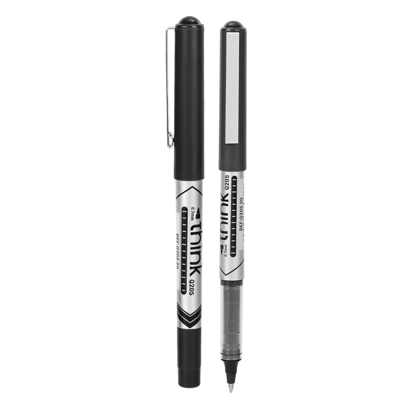 Roller Free Ink 0.7mm Negru Think Deli