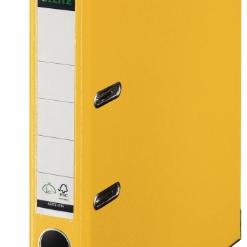 Biblioraft Plastifiat 5cm 180g Galben Leitz