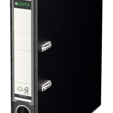 Biblioraft Plastifiat 5cm 180g Negru Leitz