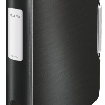 Biblioraft Plastifiat 5cm 180g Negru Satin Active Style Leitz