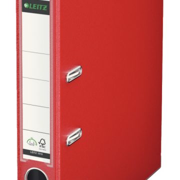 Biblioraft Plastifiat 5cm 180Grade Rosu Leitz