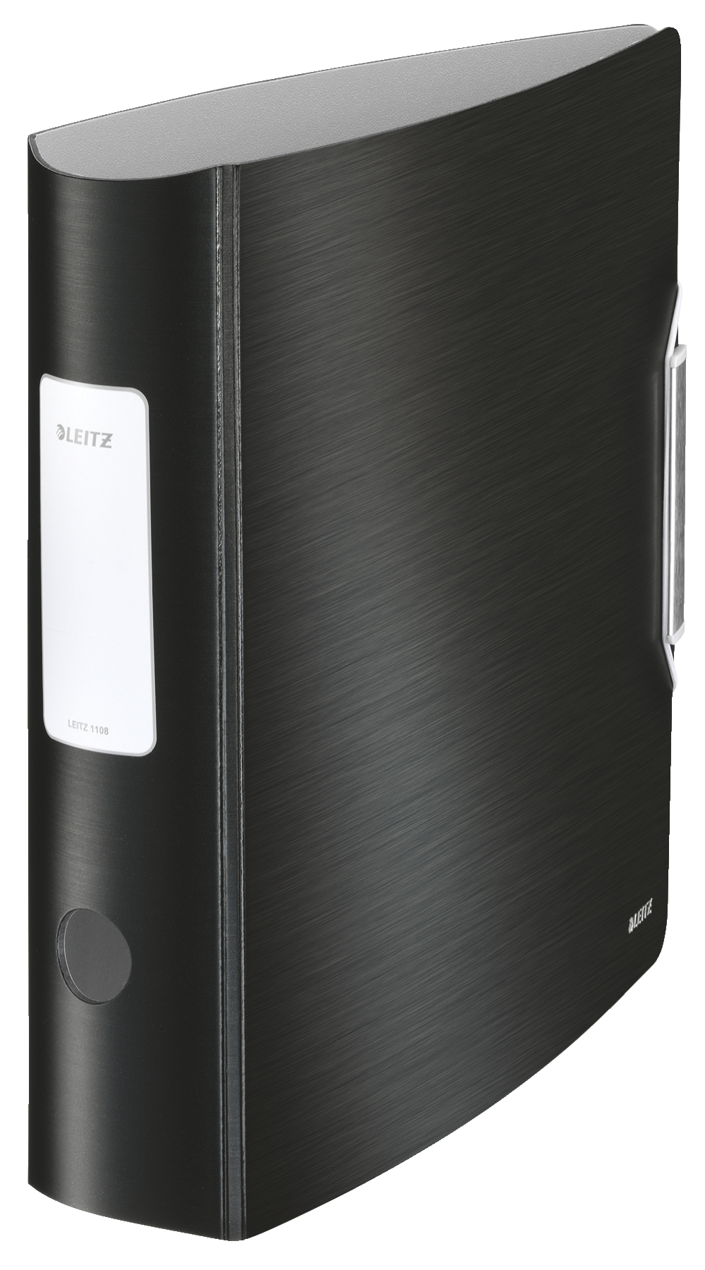 Biblioraft Plastifiat 7.5cm 180Grade Negru Satin Active Style Le