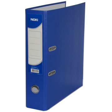Biblioraft Plastifiat 7.5cm Albastru Noki