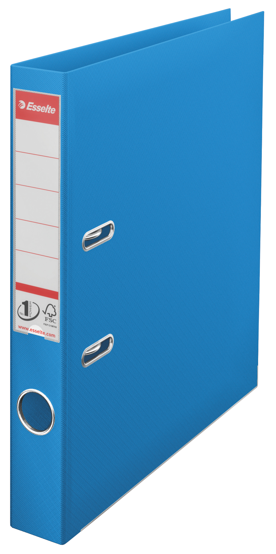 Biblioraft Plastifiat Int-Ext 5cm Albastru Vivida Nr1 Esselte