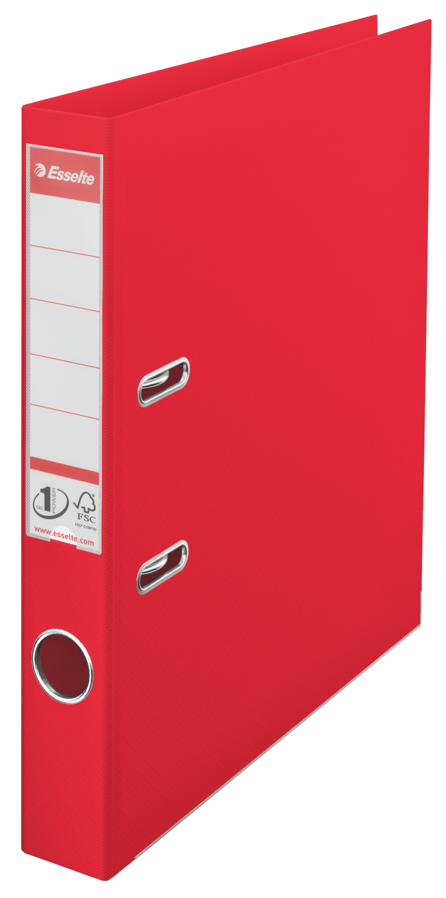 Biblioraft Plastifiat Int-Ext 5cm Rosu Vivida Nr1 Power Esselte